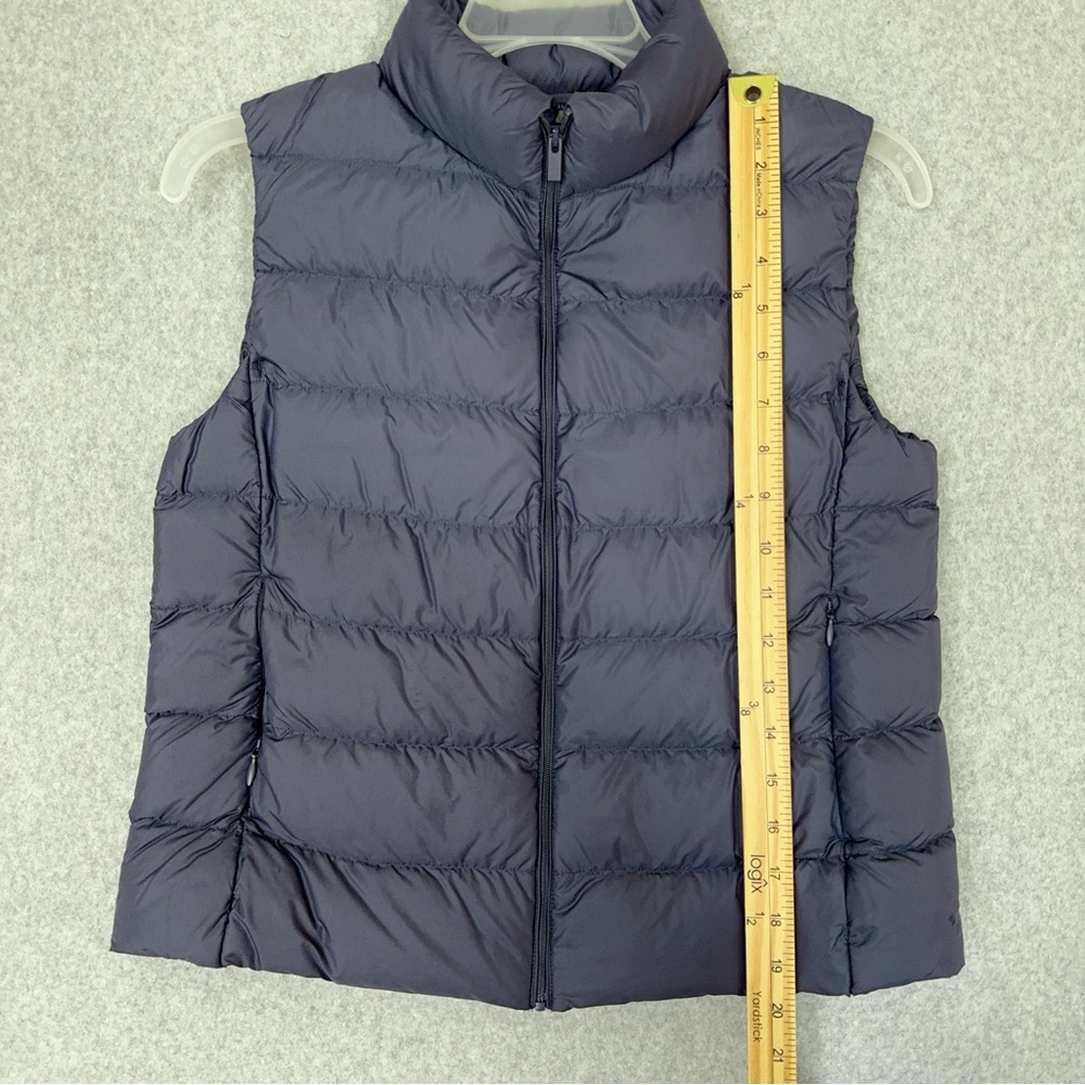 Uniqlo Ultra Light Down Vest Womens XS Blue Purple Puffer Sleeveless Jacket READ - Picture 16 of 16